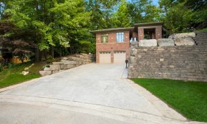 Breathtaking Custom Retaining Wall Stones Steps Landscaping mississauga Project