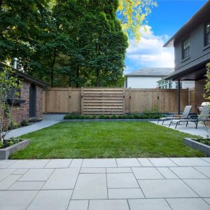 backyard renovation landscaping toronto custom