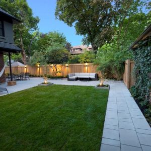 beautiful backyard renovation landscaping toronto