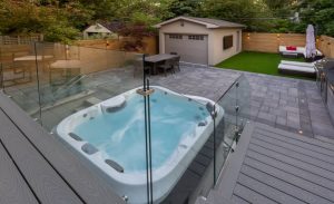 Georgetown Backyard Hottub