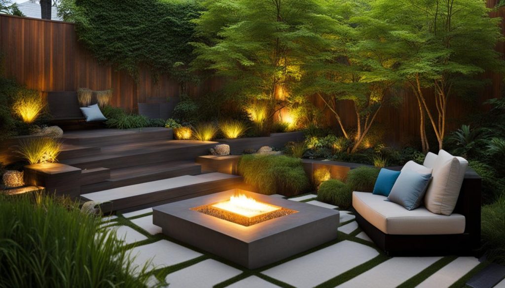 Small backyard landscape design