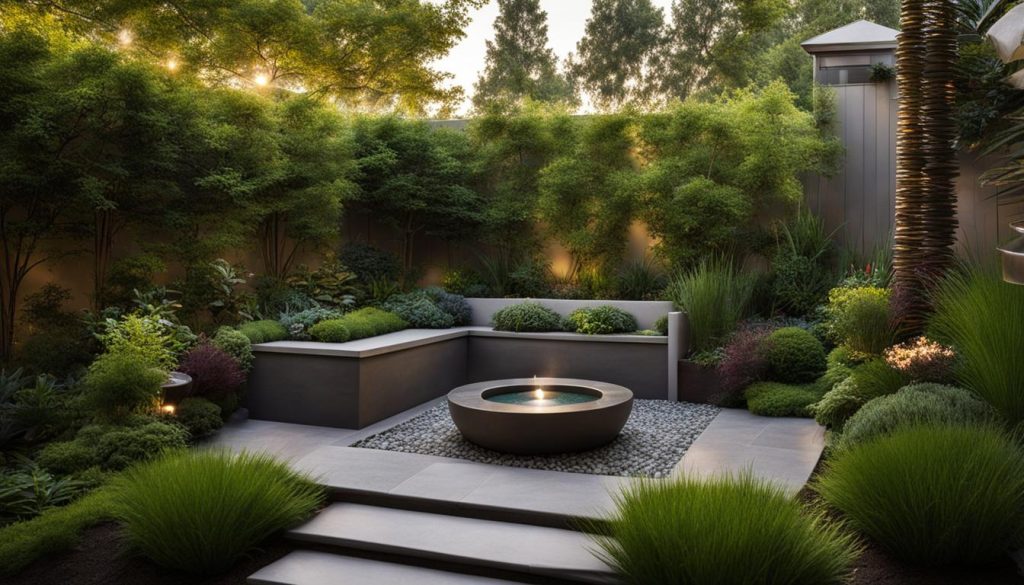 functional and beautiful small backyard