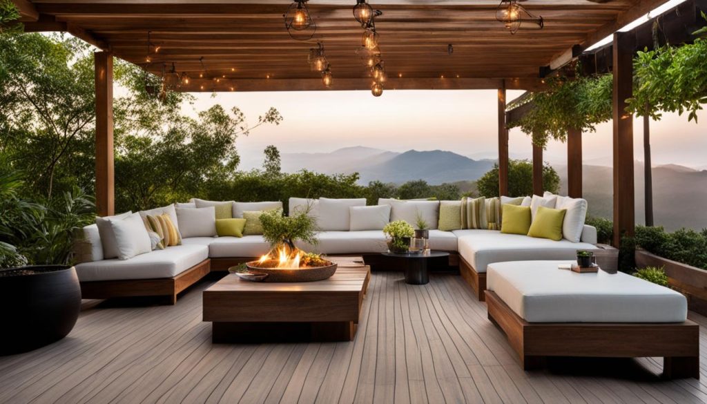 Comfortable Outdoor Seating