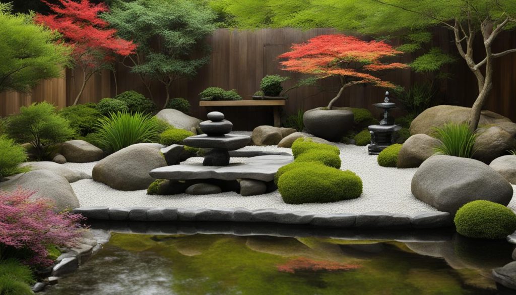 Essential elements and principles of Zen garden landscape design