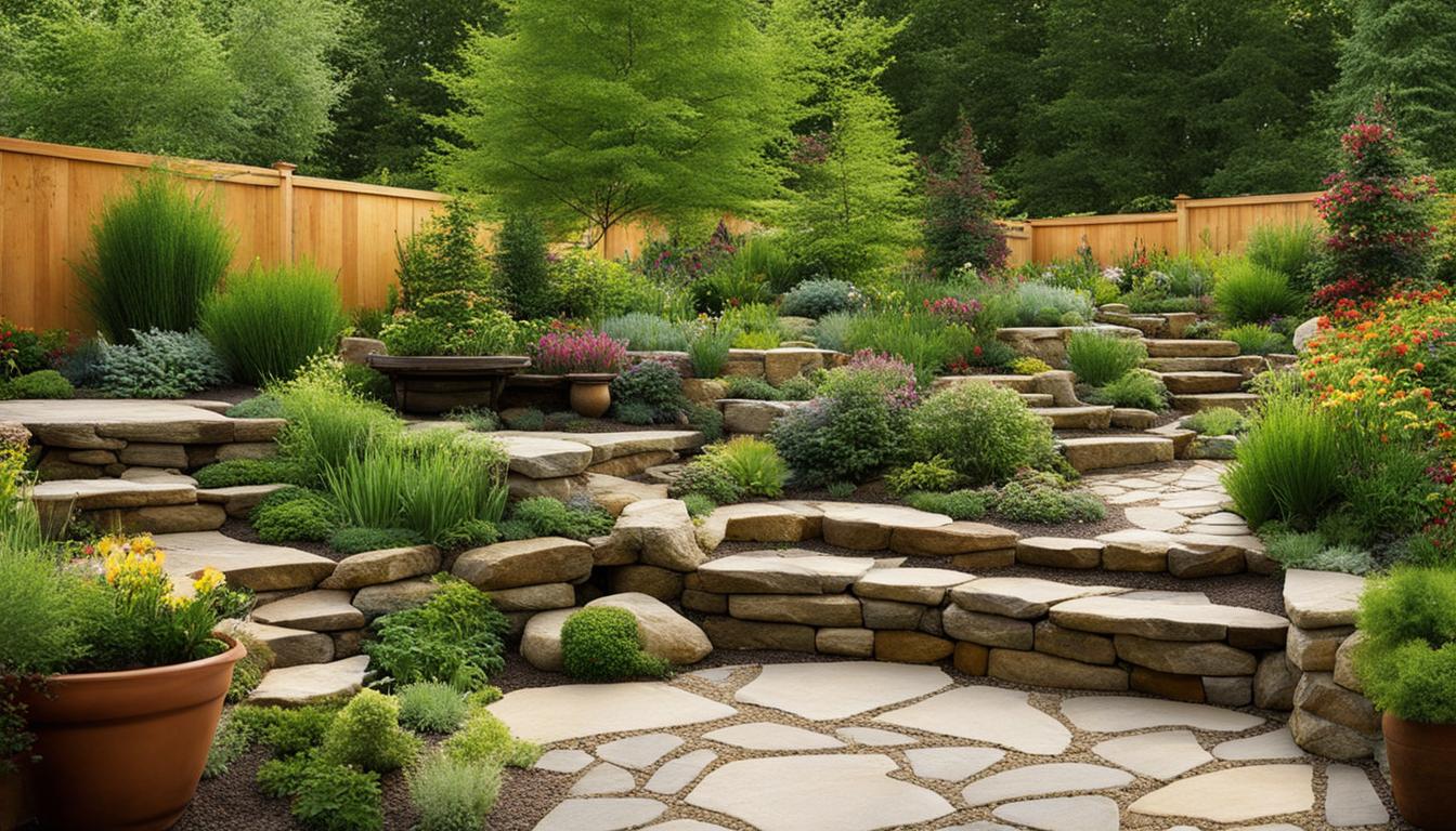 Space-saving landscape design