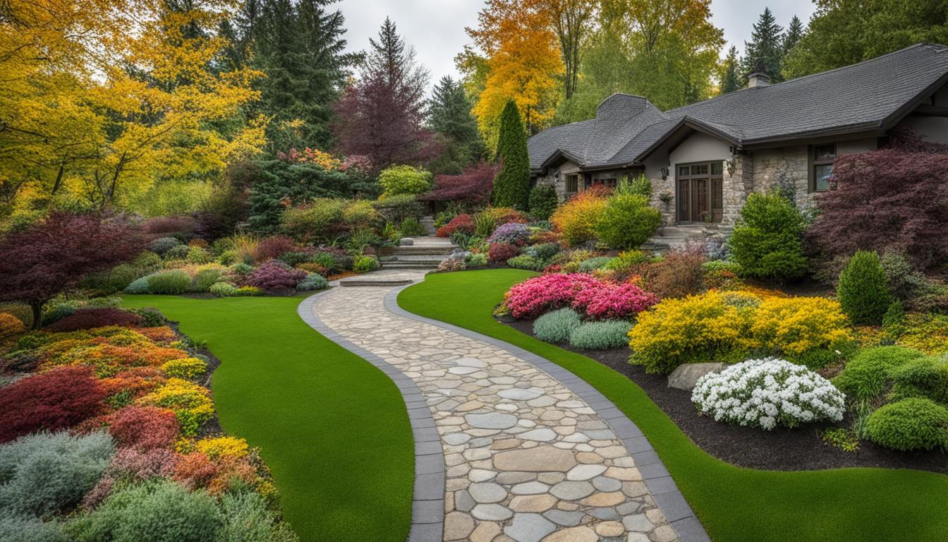 Year-round landscape design