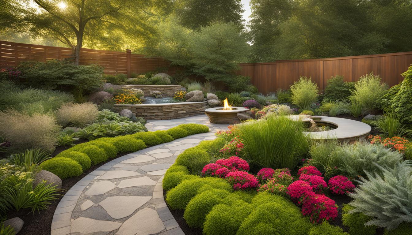 Healing garden landscape design