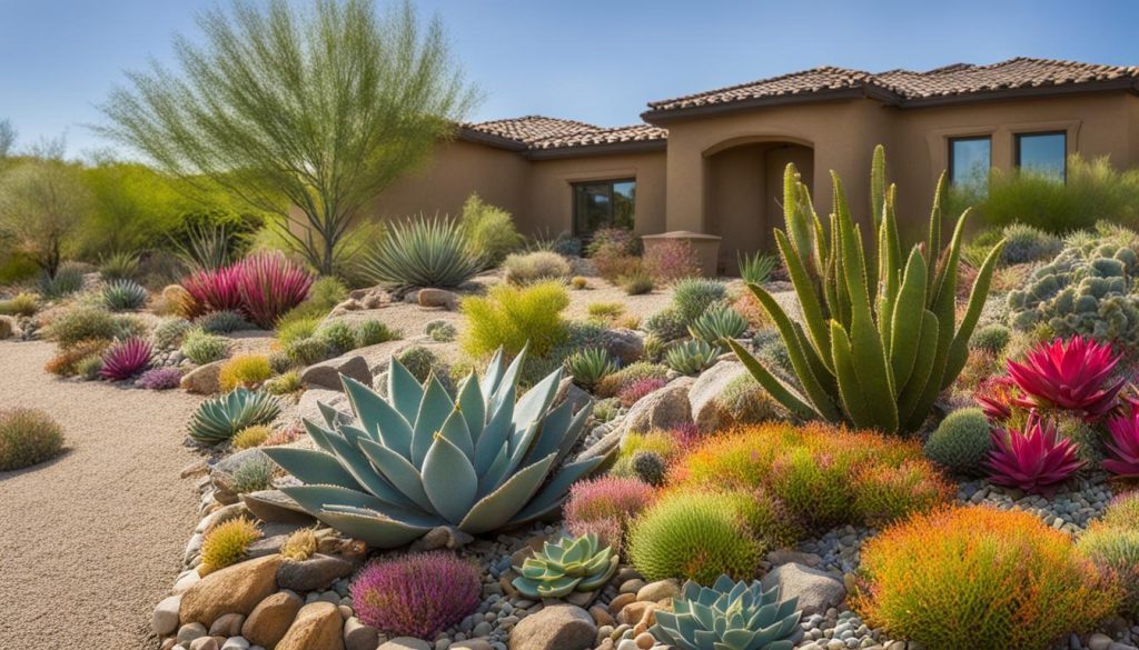 Xeriscaping landscape design