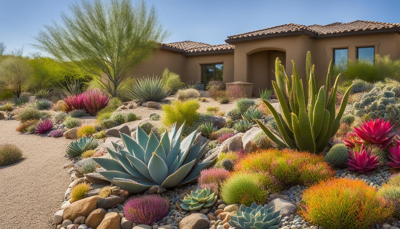 Xeriscaping landscape design