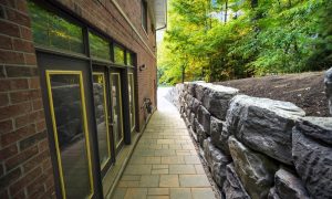 Breathtaking Custom Retaining Wall Stones Steps Landscaping Project mississauga