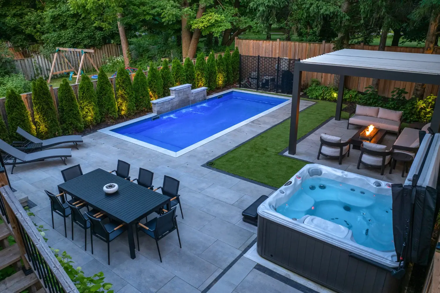 Pool building and installations